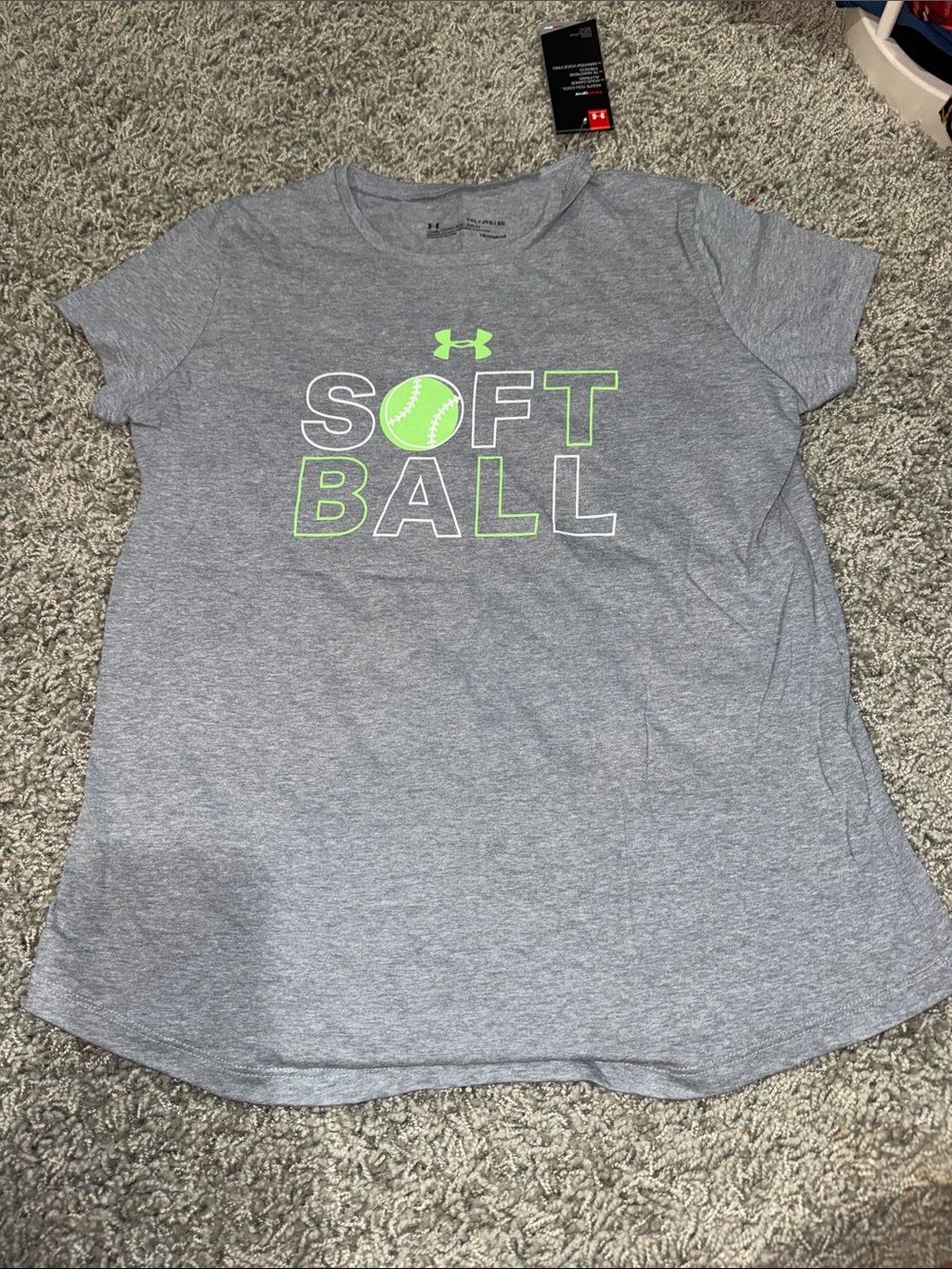 (2) Under Armour Kids Short-Sleeve Graphic Tees - NEW (XL) - Picture 6 of 9